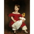 thumbnail image 2 of Thomas Bock 15x18 Gold Ornate Wood Frame and Double Matted Museum Art Print Titled - Eliza Langhorne (circa 1849), 2 of 4