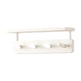 thumbnail image 2 of HOZVOMI Clothes Rack With Top Shelf, Wall Mounted Clothing Rack With Hanging Rod, Wall Hooks With Shelf, Multi-function Hanger For Entryway, Bedroom, Closet, Rustic, 2 of 6