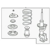 Genuine OE Honda Strut Assembly - 51601-SCV-A07 Fits select: 2003-2006 HONDA ELEMENT, 2007-2009 HONDA ELEMENT EX