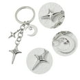 thumbnail image 2 of Moon Star Keychain for Women Sweet Cool Trend Fashion Pendant Vintage Aesthetic, 2 of 8