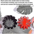 thumbnail image 5 of Paquete de 10 moldes para tartas, mini moldes para magdalenas y pasteles de acero al carbono, 5 of 5
