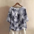 thumbnail image 2 of Godom Halloween Oversized T Shirts for Women Fall Tops Ghost Graphic Tees Outfits, 2 of 7