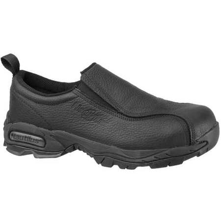 

Loafer Shoe 7-1/2 Wide Black Steel PR
