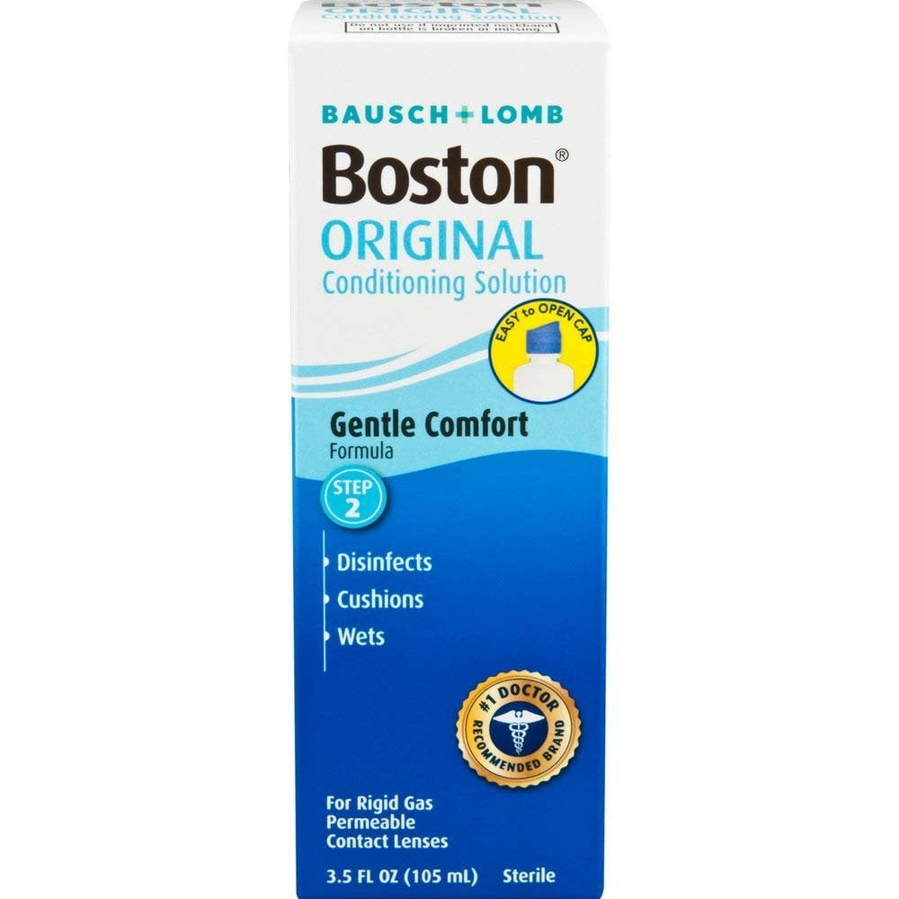 Boston Simplus Bausch & Lomb Contact Lens Conditioning Solution, 3.5 fl