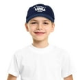 thumbnail image 5 of DALIX Father Son Santa Christmas Set Ball Cap Embroidered Hat in Navy Blue, 5 of 7