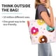 thumbnail image 2 of Balery Donut Bolsa Tote Estilo Estético con Cremalleras, Bolsa de Hombro, Bolsa de Compras Grande y Plegable, 2 of 8