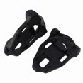 thumbnail image 3 of Black Plastic Bike Cleat Set for Road Cycling Pedals Compatible with Time IClic and X-Presso Systems, 3 of 5