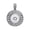#03, variant on Fashion Simple Dangle Snap Pendant Necklace Fit 18-20mm Snap Button Jewelry-#03