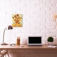 thumbnail image 2 of Stupell Industries Van Gogh Sunflowers Classic Painting Wall Plaque by Vincent Van Gogh, 2 of 6