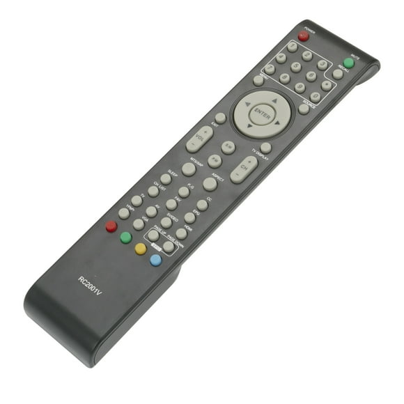New RC2001V Replaced Remote Control fit for Viore TV LC32VF55 LC32VH55 LC32VXF60PB LC32VX60PB LC37VF55 LC37VXF60PB