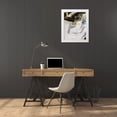 thumbnail image 3 of Combs, Joyce 26x32 White Modern Wood Framed Museum Art Print Titled - Port of Call I, 3 of 4