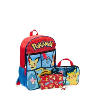 Pokemon Kids Backpack with Pokeball Pouch - Multicolor Pokemon Backpack Kids Book Bag Pikachu Poké Ball Gaming  main image 2
