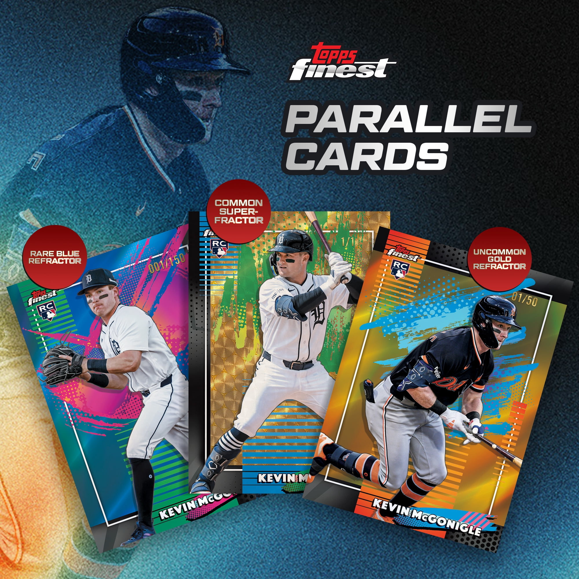 2026 Topps Finest Baseball Trading Cards Mega Box