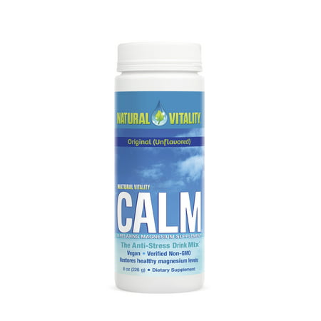 Natural Vitality Calm, The Anti-Stress Dietary Supplement Powder, Original - 8