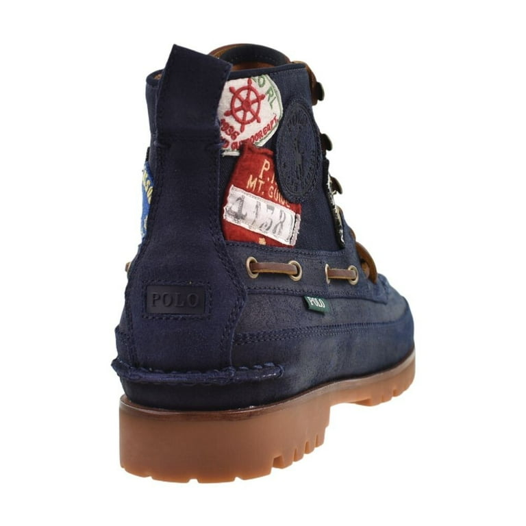 Polo Ralph Lauren Ranger Mid Men's Boots Blue Suede 812974124-001
