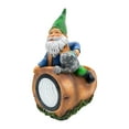 thumbnail image 1 of Solar Garden Gnome Decor,Fun Reading Gnomish Resin Statue Solar Lamp For Lawn Patio Balcony Porch,Resin Statue Solar Lamp, 1 of 15