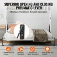 thumbnail image 4 of KFFKFF Full-Size Murphy Bed Kit, Deluxe DIY Wall Bed Mechanism, Heavy-Duty Frame Support with Pneumatic Lever, Foldable Cabinet Bed for Space Efficiency in Guestrooms, Simple Assembly, 4 of 9