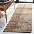 thumbnail image 2 of SAFAVIEH Natural Fiber Jack Striped Runner Rug, Black/Natural, 2'3" x 8', 2 of 8