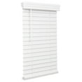 thumbnail image 7 of Cordless, 2 Inch Faux Wood Blind, 70.5" Wide x 60" Long, Window Blinds, Blinds & Shades, Blinds for Indoor Windows, Smooth, Bright White - 70.5" x 60",Bright White, 7 of 7