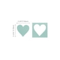 thumbnail image 2 of Bira Craft 3 1/8 X 3 1/8 inch Heart 7 Lever Action Extra Large Craft Punch, Valentine's Punch for Paper Crafting Scrapbooking ( 3.5" measured diagonally), 2 of 3