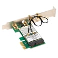 thumbnail image 2 of Tarjeta inalámbrica PCI-E de banda dual BCM94322HM8L DW1510 de 300 Mbit/s para computadora de escritorio [S], 2 of 5