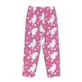 thumbnail image 5 of Balery Cute Poodle Dog print Women's Pajama Pants,Ultra Lightweight Pjs,Lounge Pant-Medium, 5 of 9