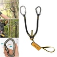 thumbnail image 3 of Cinturón de seguridad Kusrkot Arnés de Rappel con Ganchos cuerda de protección Estilo 1, 3 of 8