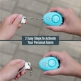 thumbnail image 5 of SABRE 2-in-1 Personal Alarm and Motion Sensor Keychain, 120 dB Siren, Turquoise, 5 of 8