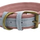 thumbnail image 3 of Collar de cuero para perro, conciso y moderno, ajustable, para mascotas Azul, 3 of 8
