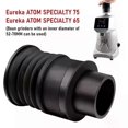 thumbnail image 1 of For Eureka ATOM SPECIALTY 75/65 Coffee Beans Grinder Single Dose Hopper/Bellows Blowing Fit For 52-70mm Inner Dia Coffee Grinder, 1 of 5
