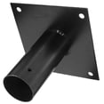 thumbnail image 4 of 1 Set Heavy Duty Metal Post Bracket Fence Post Support Wood Post Base Anchor Ground Spike For Secure Installation Post Base Bracket Deck Base For Wooden Mailbox, 4 of 8