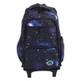 thumbnail image 2 of Wheeled Backpack, Large Capacity Wear  Wheels Rolling Backpack Lightweight  For Kids, 2 of 8