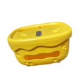 thumbnail image 3 of Organizador de caja de pañuelos, almacenamiento, sala de estar, multiusos, elegante, moderno, multifuncional Amarillo, 3 of 9