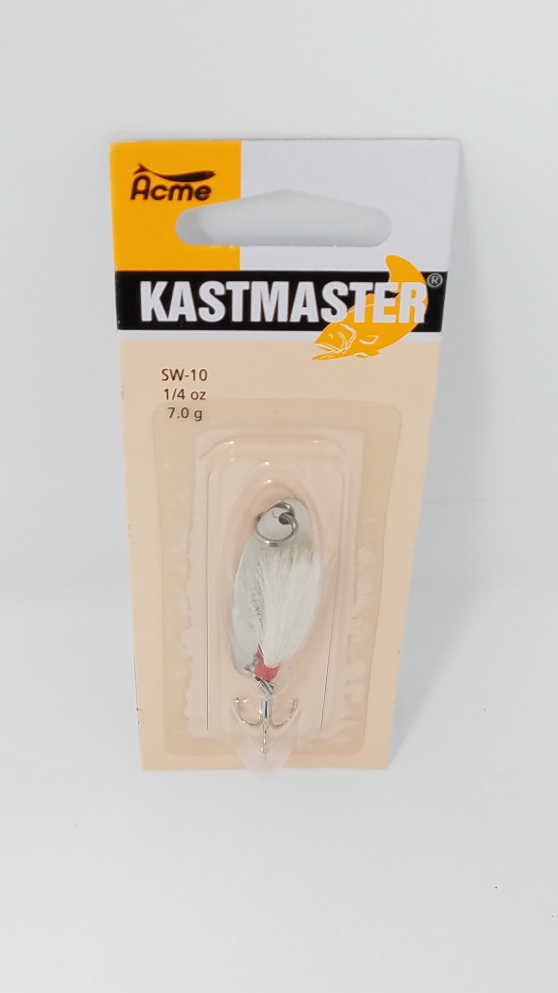 (2 pack) Acme Tackle Kastmaster Fishing Lure Spoon Chrome 1/4 oz.