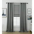 thumbnail image 7 of Shades for Windows, Cordless Room Darkening Window Shades, Pull Down Window , Indoor Blinds  Shades with Woven Fabric 33" W X 64" H, (Pewter), 7 of 7