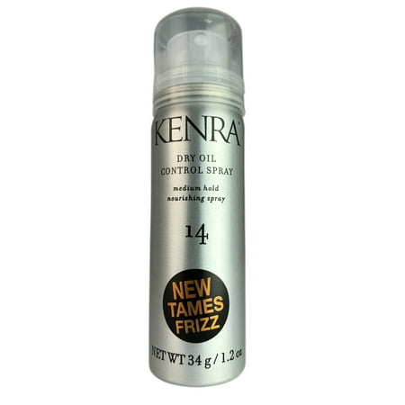 Kenra Dry Control Hair spr. Medium Hold # 14 1.2 oz Tames Frizz Travel