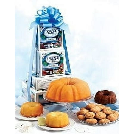 Dockside Market Tropical Honeybell Orange Tower Perfect Gourmet Gift Basket
