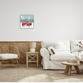 thumbnail image 2 of Stupell Industries Winter Pups Holiday Red Truck Painting Gray Framed Art Print Wall Art, Design by Paul Brent, 2 of 7