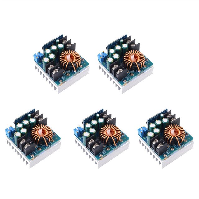 5X Módulo DC-DC 400W Módulo de Potencia Ajustable de Corriente Constante de Voltaje Constante Reductor de Alta Potencia