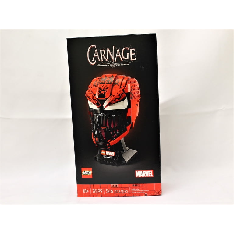 LEGO Carnage 76199 Building Set, 546 Pieces, Marvel Supervillain