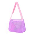 thumbnail image 1 of Bolsa de almacenamiento de juguetes para niños, bolsa de playa de viaje, bolsa de red de playa con perspectiva hueca, bolso de hombro, 1 of 5