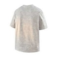 thumbnail image 4 of Coorders George Men's Partial Tie Dyed Performance Crewneck Tee with Short Sleeves Gray, Size, XXL, 4 of 8