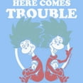 thumbnail image 2 of Dr. Seuss Thing One and Thing Two Here Comes Trouble Graphic T-Shirt, 2 of 3