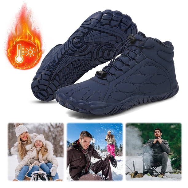 Botines Altos Botas Nieve Invierno Impermeables Antideslizantes para Senderismo Escalada