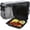 Black-34 fl oz - 3 compartment, variant on Plastic Containers Mineral Filled Pp - 50 Pack 9x6 27 Oz Shrink Wrap Bpa Free | Stackable Meal Prep Clamshell Food Container Reusable Microwave Safe Leftovers Takeout Catering To Go Box