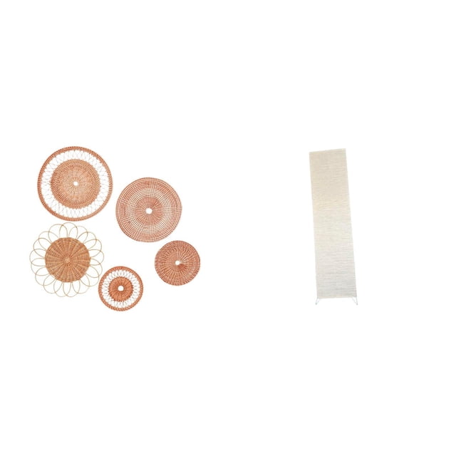 Manualidades de pared,Decoración de pared colgante. Ratán tejido artesanal.,Pantalla de lámpara de pie,Lámpara minimalista para estudio,Cubierta de luz Iluminación creativa para dormitorio