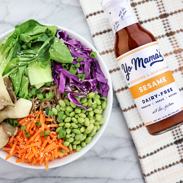 Yo Mama's Foods Dairy-Free, Low-Carb Asian Sesame Dressing - Main Image