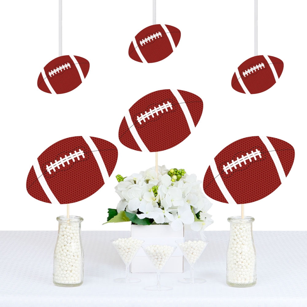 Big Dot of Happiness End Zone Football Decorations DIY Baby Shower