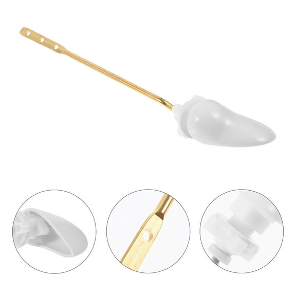LOLIPPYY 1Pcs Toilet Tank Flush Handle Replacement Assorted Color for Bathroom