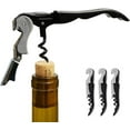 thumbnail image 1 of GFDYREE Wine Openers (3 Pcs, Black Coat) \u2013 Non-Stick Coated Screw Extractor Bar Accessories for Bartender \u2013 Corkscrews for Wine Bottles, Beer, & More -Perfect Bar Tools for Servers, 1 of 7